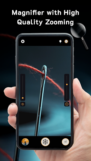 Magnifying glass - Flashlight Screenshot 3