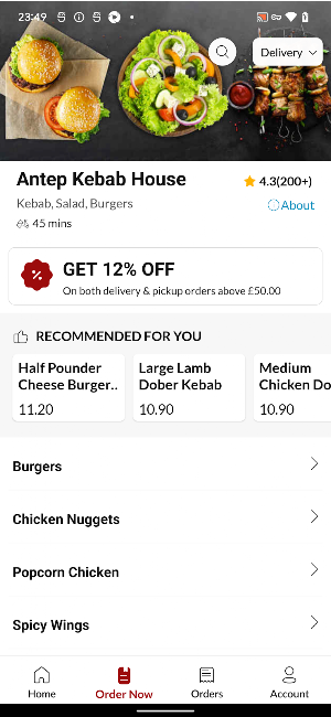 Antep Kebab House Screenshot 2