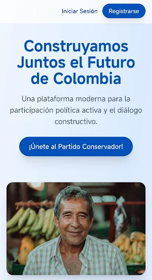 Partido Conservador APP Screenshot 0