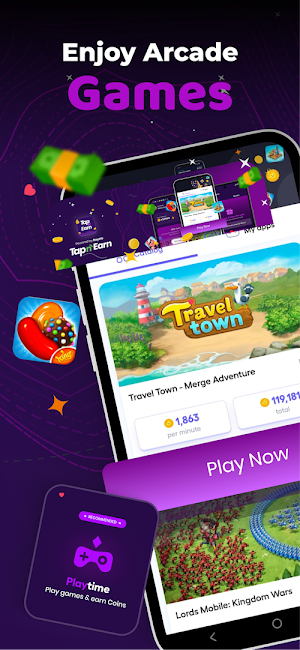 Tap & Earn 2 - Get Diamonds Screenshot 3