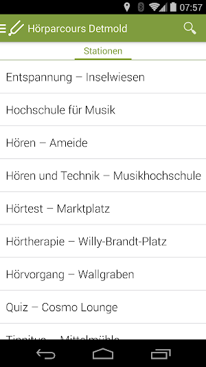 Detmold Hearing Trail Screenshot 2