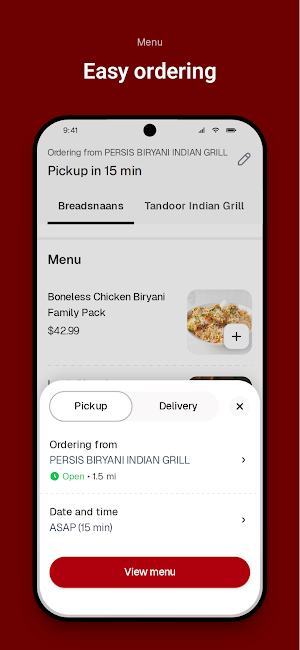PERSIS BIRYANI INDIAN GRILL Screenshot 2