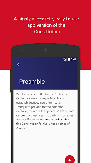 United States Constitution Screenshot 2