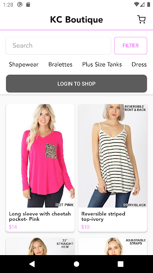 KC Boutique Screenshot 1