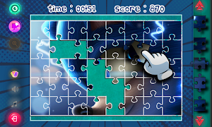Sonica Hedgehog Jigsaw Puzzle Screenshot 0