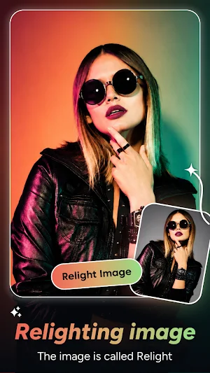 Photo Relight & Camera Studio Screenshot 1