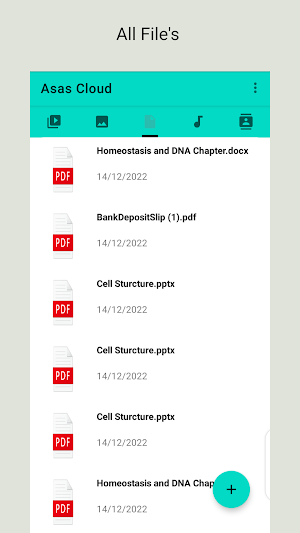 AsasCloud: Cloud Storage Screenshot 1