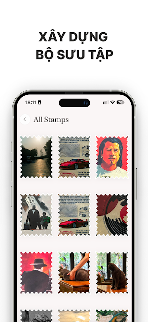 LiveStamp: Photo Stamps Screenshot 1