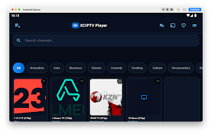 XCIPTV Player Screenshot 1