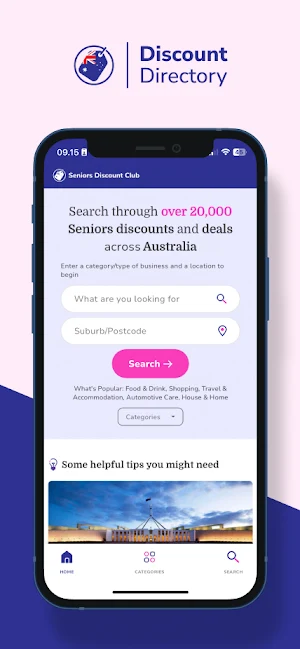 Senior Savings Directory Screenshot 0