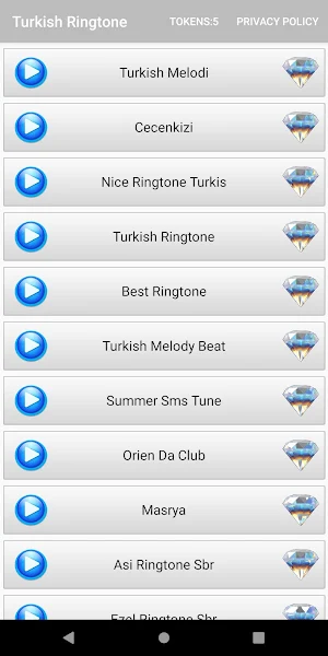 Turkish Ringtone Screenshot 1