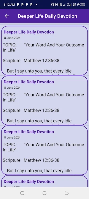 Deeper Life Daily Manna Screenshot 3