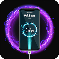 Battery Charging Animation 2D