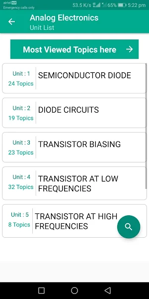 Basic Analog Electronics screenshot 2