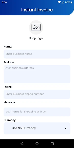 Invoice Generator Screenshot 3
