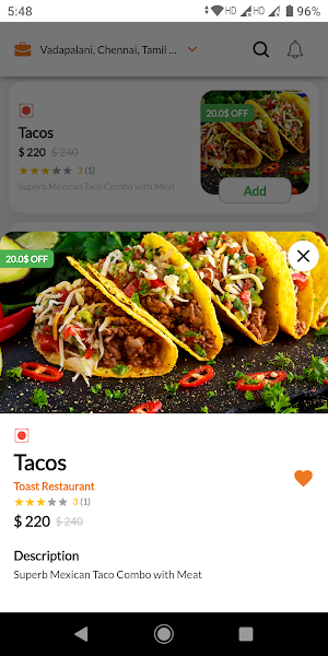Get Food Screenshot 2