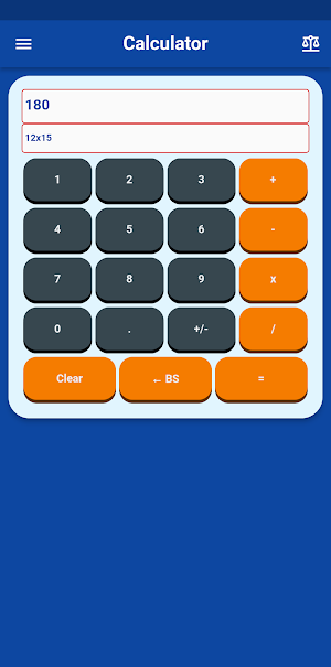 Calculator and Converter Screenshot 1