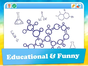 Whiteboard for kids: toddlers draw and color board Screenshot 1