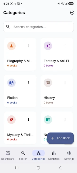 Book Library Screenshot 3