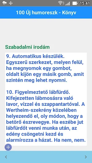 Humoreszkek - Hangoskönyv Screenshot 3