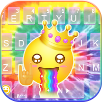 Tie Dye Keyboard Theme