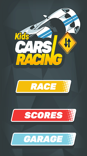 Kids Car Racing Game Screenshot 0