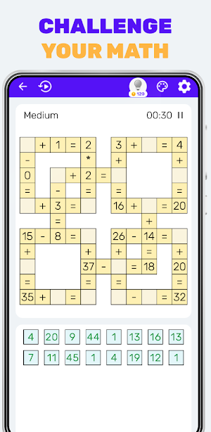 Math Cross - Math Puzzle Screenshot 0