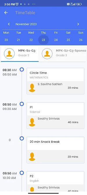 CES ERP Parents Screenshot 3