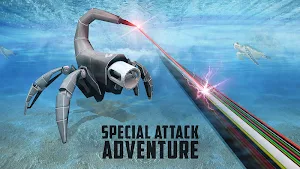 Covert Robot Mission Game: Scorpion Robot Games Screenshot 2