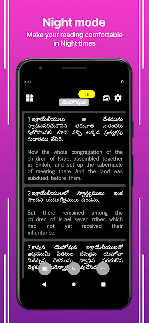 Telugu English Bible Offline screenshot 5