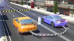 Chained Cars against Ramp Screenshot 0