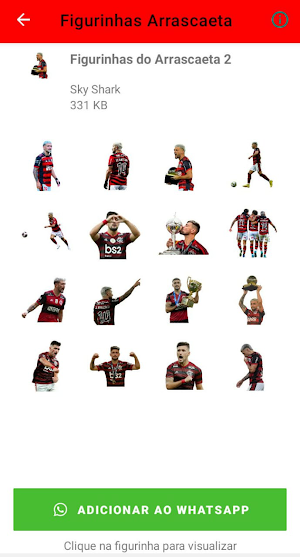 Figurinhas Arrascaeta Flamengo Screenshot 2