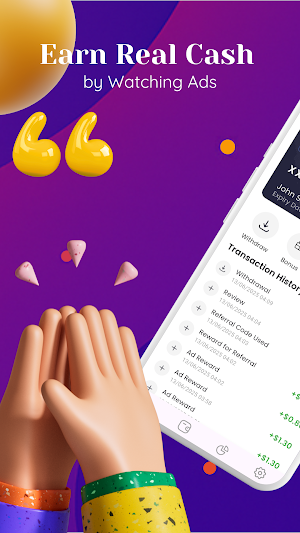 ProMoney: Earn by Watching Ads Screenshot 1