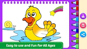 Toddler Coloring Book & Kids Painting Games Screenshot 1