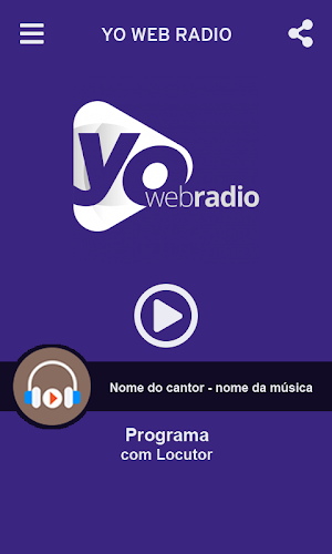Yo Web Radio Screenshot 1