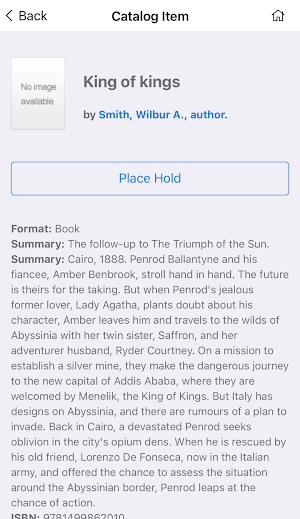 Belleville Public Library Screenshot 3