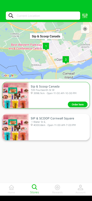 Sip & Scoop Canada Screenshot 2