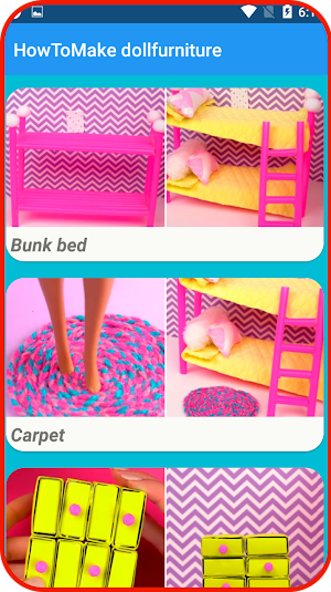 How to make doll furniture DIY Screenshot 0