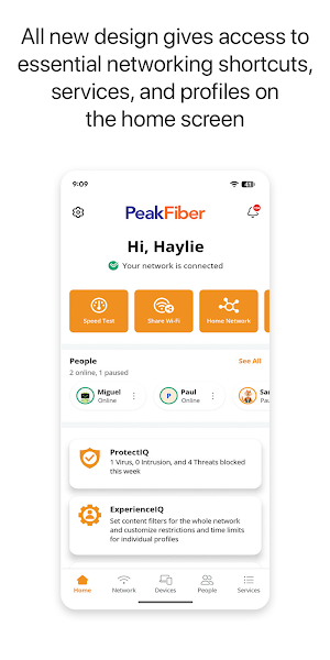 PeakFiberIQ Screenshot 1