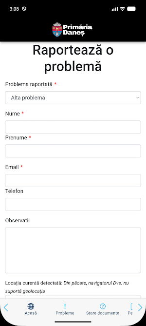 Daneș App Screenshot 1