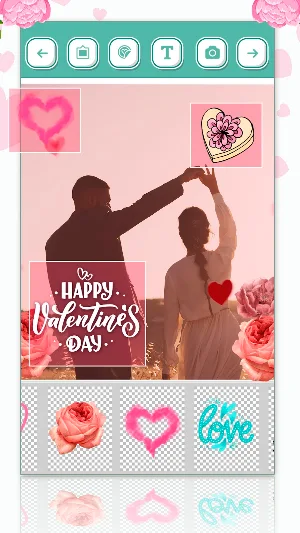CouplePic Frames photo editor Screenshot 3