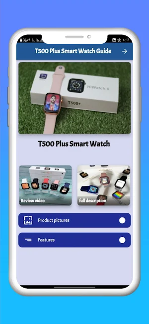 T500 plus smartwatch Guide Screenshot 1