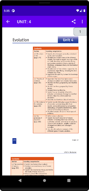 Biology Grade 12 Screenshot 3