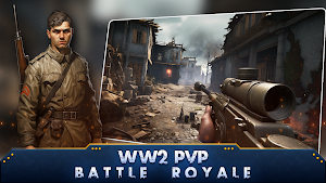 War Zone・WW2 PVP Battle Royale Screenshot 0