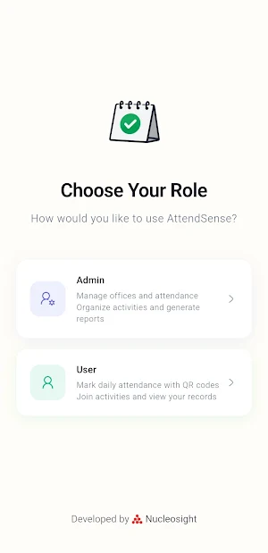 AttendSense Screenshot 1