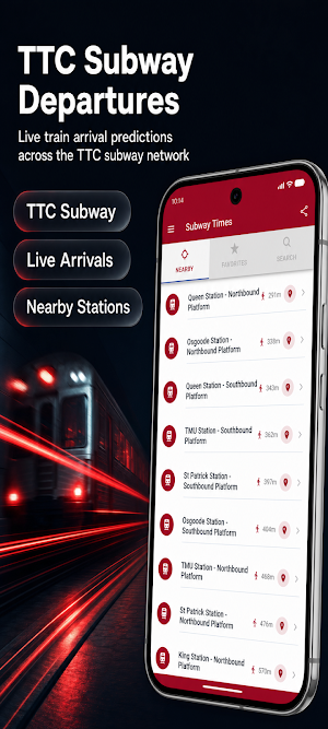 Toronto Transit: Live TTC & GO Screenshot 1