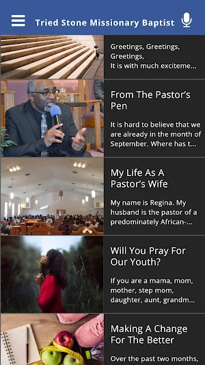 Tried Stone Missionary Baptist Screenshot 0