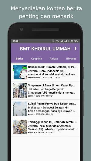 BMT Khoirul Ummah Screenshot 1