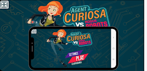 AGENT CURIOSA VS ROGUE ROBOTS Screenshot 0