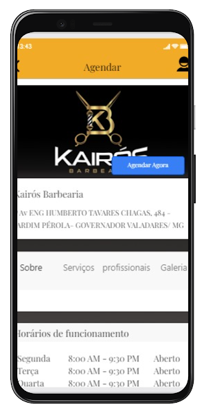 Kairós Barbearia Screenshot 2